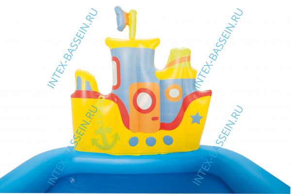 Надувной игровой центр Bestway "Кораблик" 140 x 130 x 104 см, артикул 52211