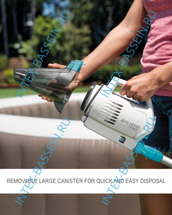 Пылесос INTEX ZR100 для бассейна на аккумуляторах