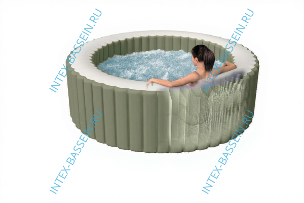 Надувная джакузи INTEX PureSpa Bubble Massage; артикул 28428