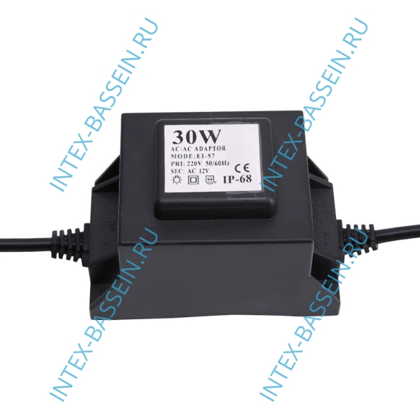Трансформатор Waterproof 30Вт 220/12В артикул 77030