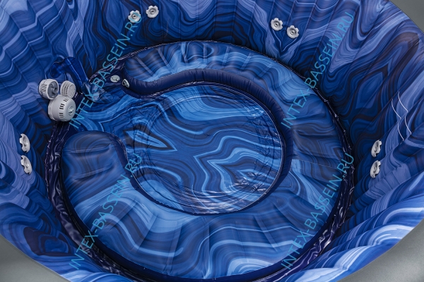 Джакузи Bestway 6001T, внешний размер: 216 x 80 см - 7 мест