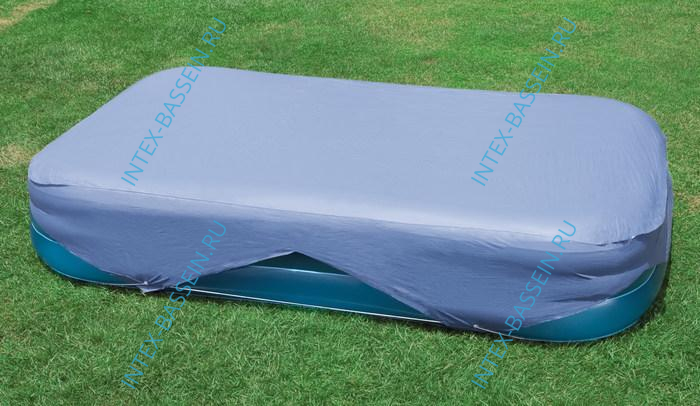 Тент INTEX для детских надувных бассейнов 305 x 183 см и 262 x 175 см, артикул 58412