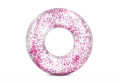 Надувной круг INTEX "Блеск" розовый 119 см, артикул 56274-R