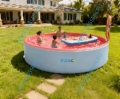 Надувной SUP-Бассейн IPOOLGO Pink 3.7 x 1.2 - 1.3 м
