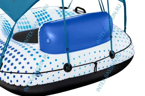 Надувной круг-кресло Bestway "Rapid Rider" с навесом 123 x 123 x 51 см, артикул 43725