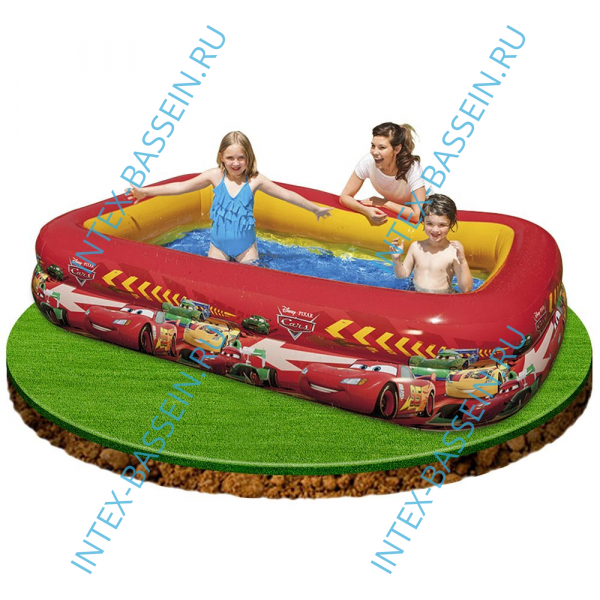 Детский бассейн INTEX "Тачки" 262 x 175 x 56 см, артикул 57478