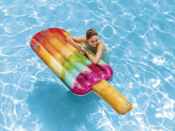 Матрас INTEX "Мороженое фруктовое" 191 x 76 см, артикул 58766