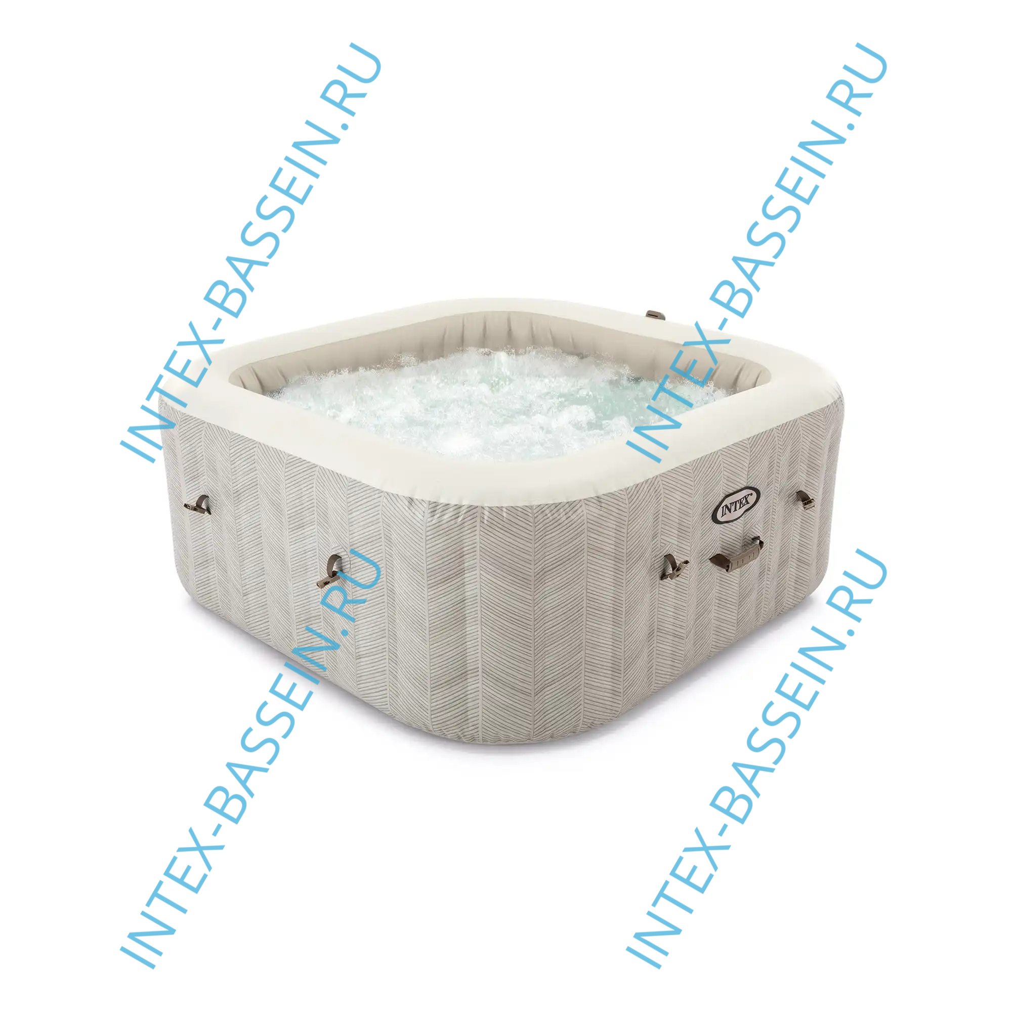 Надувная джакузи INTEX PureSpa Jet and Bubble Deluxe; артикул 28462