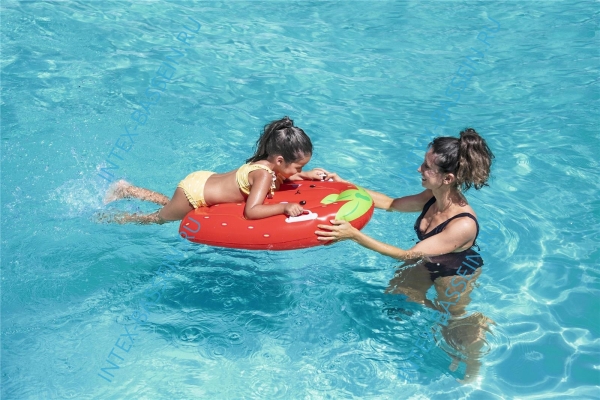 Детская мини-доска для серфинга Bestway Surf Buddy "Клубника" 84 x 56 см, артикул 42049