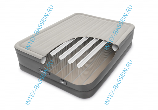 Надувная кровать INTEX Premaire Dream Support 152 x 203 x 46 см, встроенный насос 220V, артикул 64770