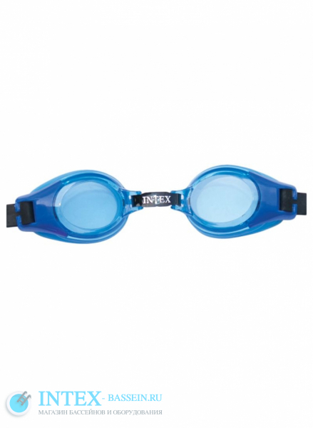 Очки для плавания INTEX "Junior" синие, артикул 55601-B