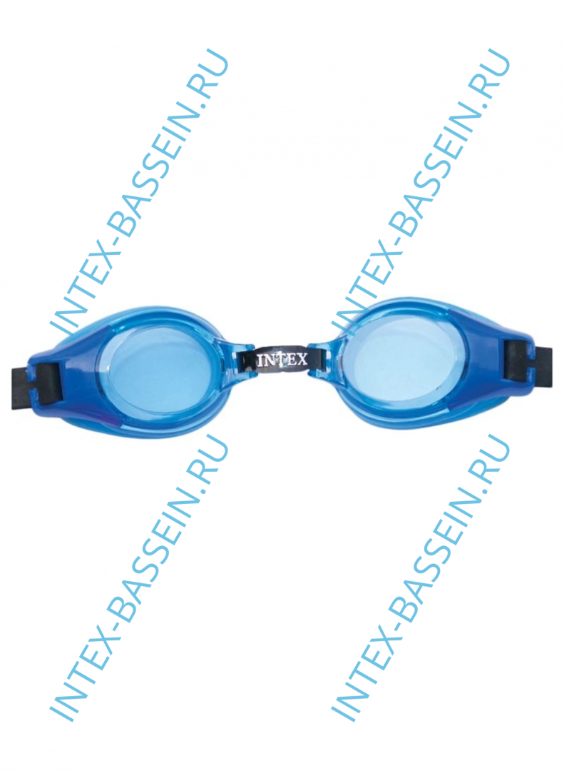Очки для плавания INTEX "Junior" синие, артикул 55601-B