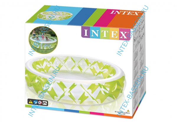 Детский бассейн INTEX "Молния" 229 x 56 см, артикул 57182