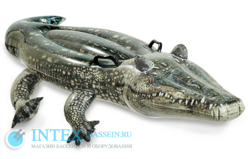 Надувная игрушка INTEX "Крокодил" 170 x 86 см, артикул 57551