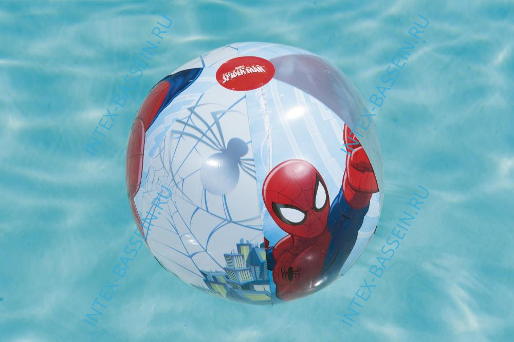 Пляжный мяч Bestway "Spider-Man" 51 см, артикул 98002