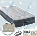 Кровать INTEX надувная 99 x 191 x 33 см, встроенный насос 220V, артикул 67766