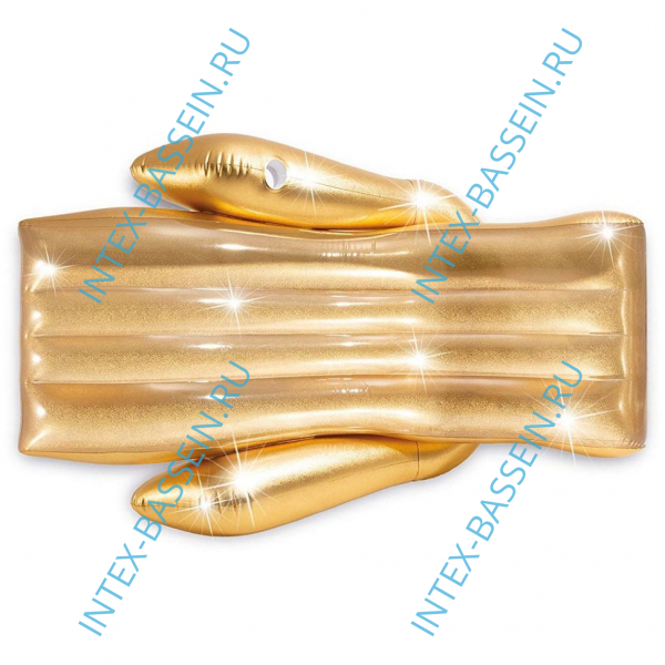 Кресло-шезлонг INTEX с подстаканниками 135 x 188 см, артикул 56803