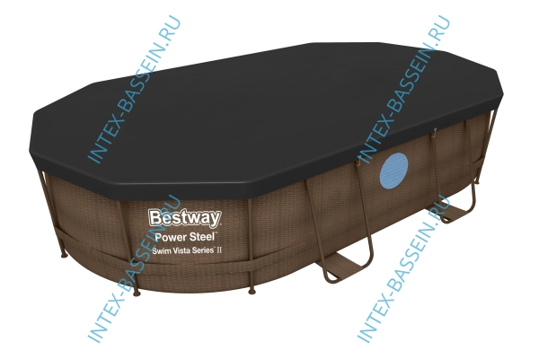 Тент Bestway для овальных каркасных бассейнов 4.27 х 2.5 м, артикул 58425