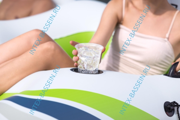 Надувной остров для плавания Bestway Breeze Bloc Island 291 x 202 x 51см, арт. 43957