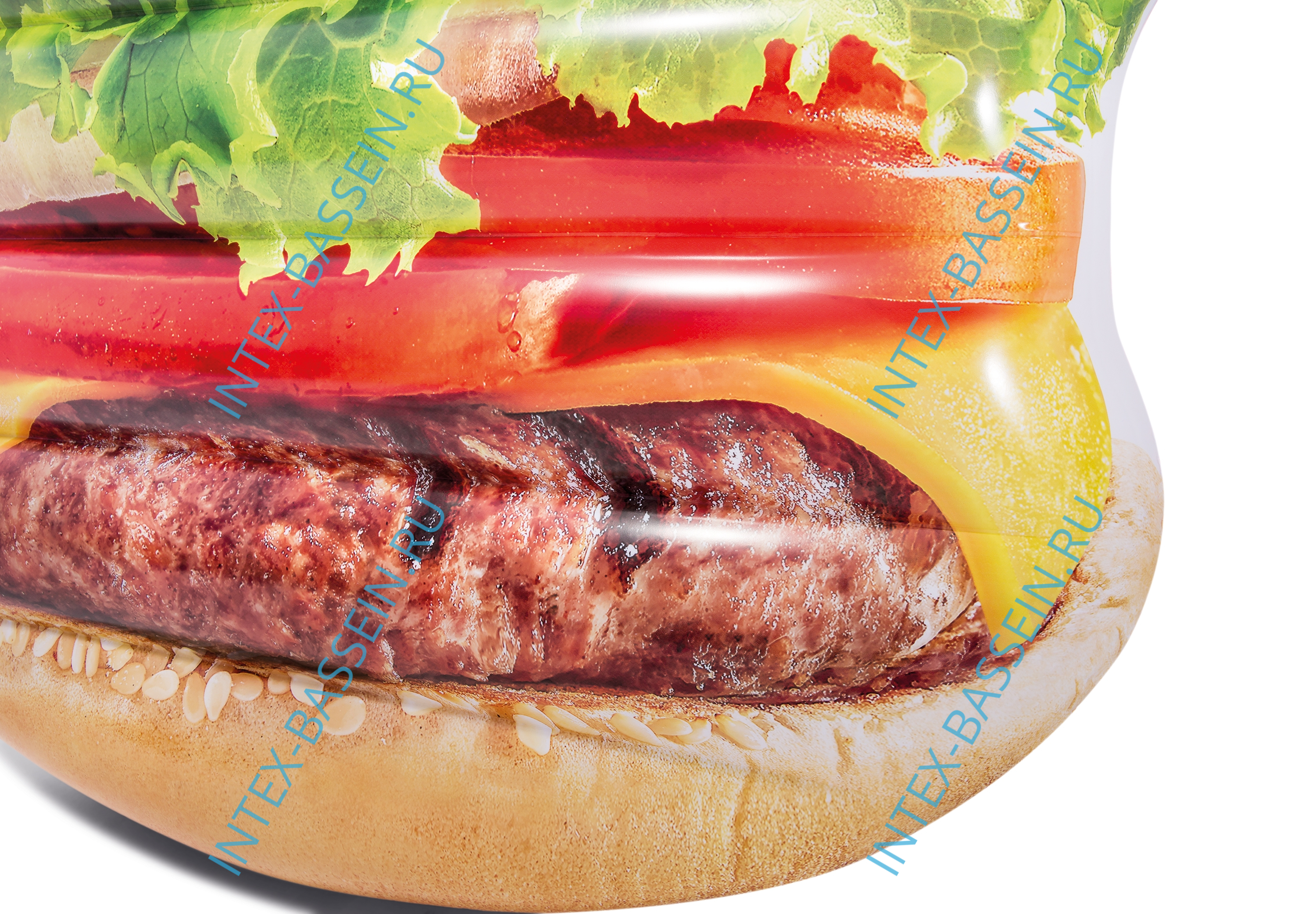 Матрас INTEX "Гамбургер" 145 x 142 см, артикул 58780