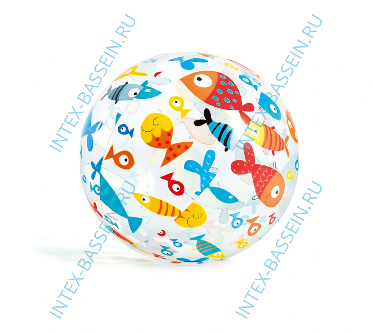 Надувной мяч INTEX "Рыбки" 51 см, артикул 59040-R