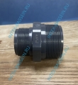 Резьбовой ниппель PLIMAT понижающий 2" x 1-1/2 для скиммера и форсунки, артикул 100183