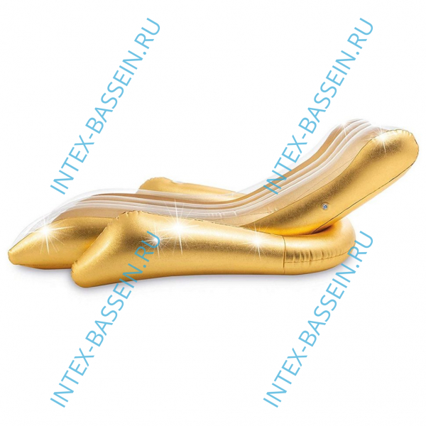 Кресло-шезлонг INTEX с подстаканниками 135 x 188 см, артикул 56803