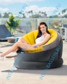Надувное кресло INTEX Empire 112 x 109 x 69 см, цвет желтый, артикул 68582-Y