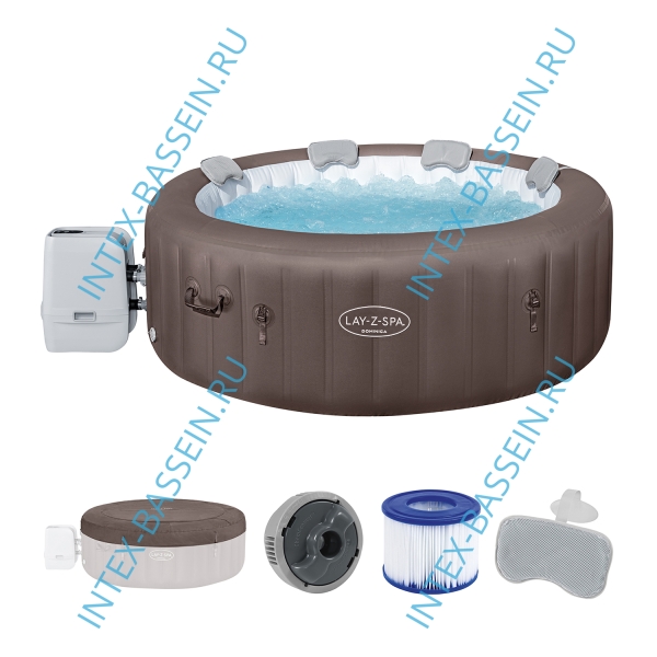 Джакузи Bestway 6001S, внешний размер: 196 x 71 см - 6 мест