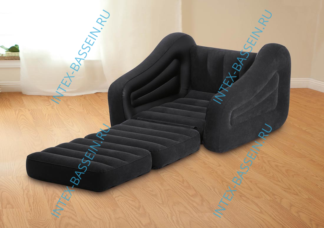 Надувное кресло-кровать INTEX 107 x 221 x 66 см, артикул 68565