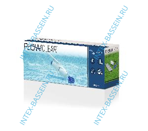 Вакуумный пылесос Aquareach Bestway для чистки бассейна, на аккумуляторах, артикул 58624