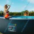 Надувной SUP-Бассейн IPOOLGO (фильтр, лестница, песок) 4 x 1.5 м