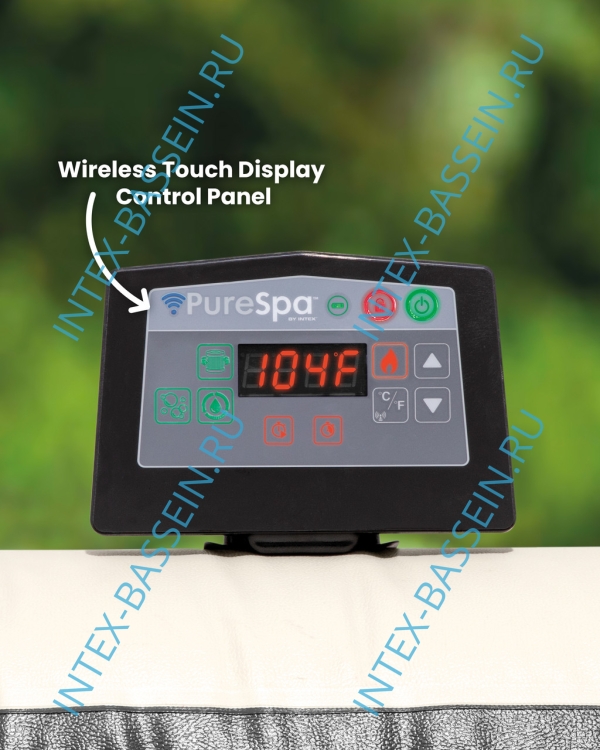 Надувная джакузи INTEX PureSpa Jet and Bubble Deluxe; артикул 28462