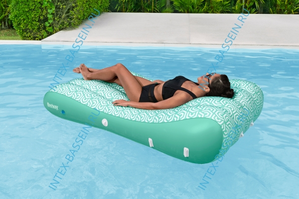 Надувной матрас Bestway Comfy Chill с солнцезащитным навесом 178 x 102 см, артикул 43729