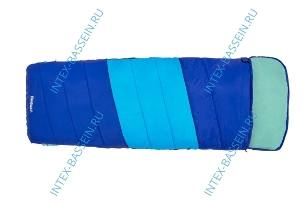 Спальный мешок Bestway 2-в-1 Wanderlite™ со встроенным надувным ковриком 203 x 75 x 9 см, артикул 68123