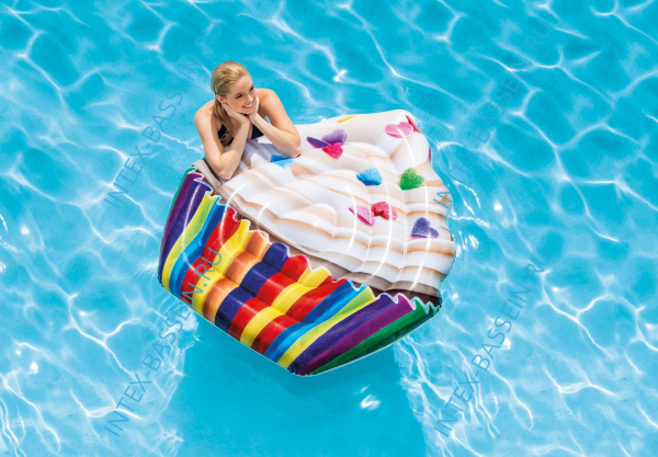 Матрас INTEX "Пирожное" 142 x 135 см, артикул 58770