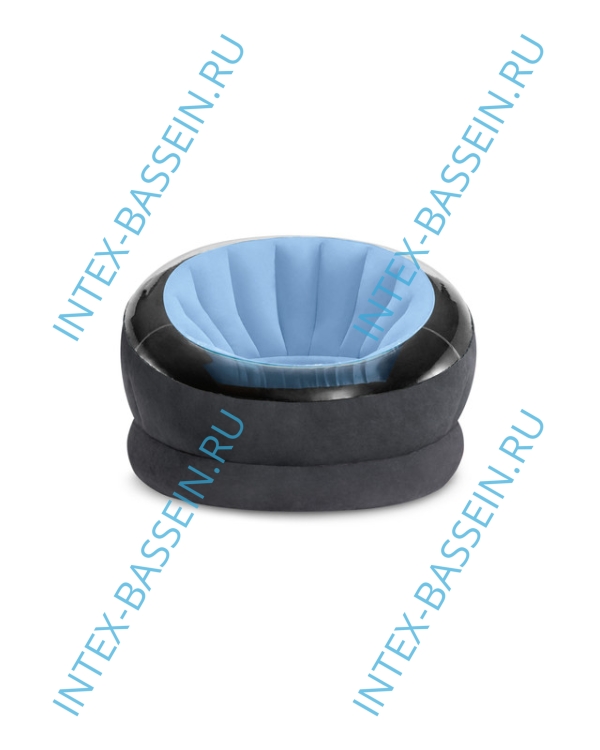 Надувное кресло INTEX Empire 112 x 109 x 69 см, цвет синий, артикул 68582-B